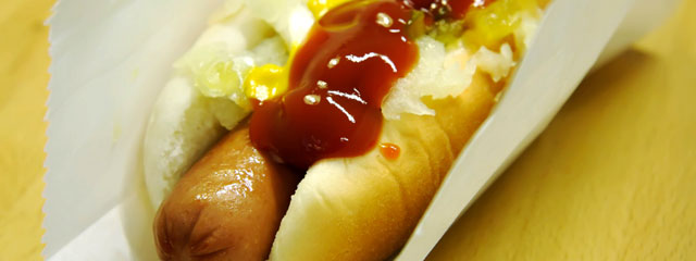 Hotdog, lej en pølsevogn